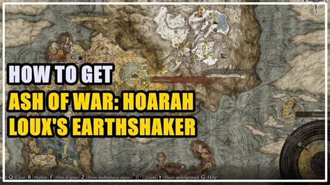 Hoarah Louxs Earthshaker Ash of War Location and Effect